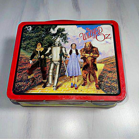 The Wizard of Oz Lunch Box - Collectible Tin Series #1 - Red Handle vintage 1998 - Picture 1 of 8